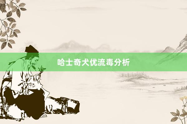 哈士奇犬优流毒分析